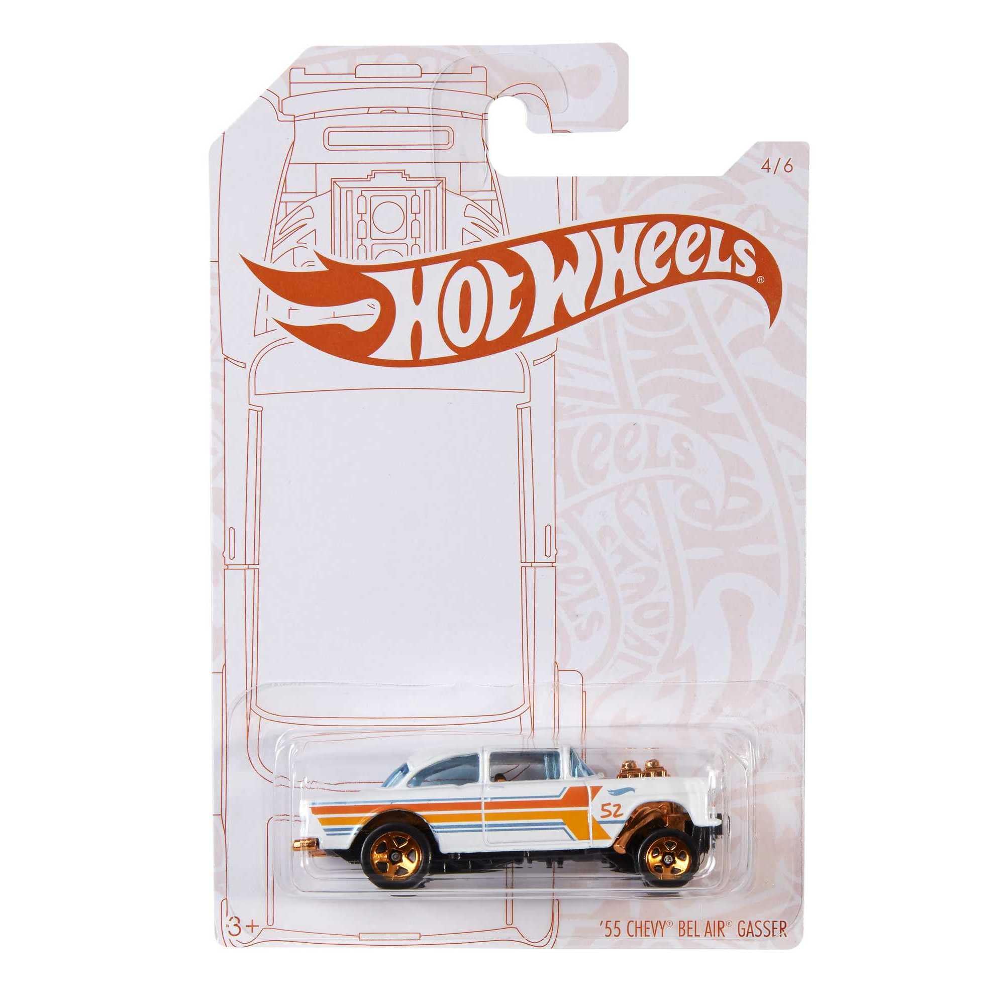 ミニカー HotWheels 50 FAVORITES Bel Air Gasser Amazon.com: Hot Wheels 50th Anniversary Favs 55 Chevy Bel
